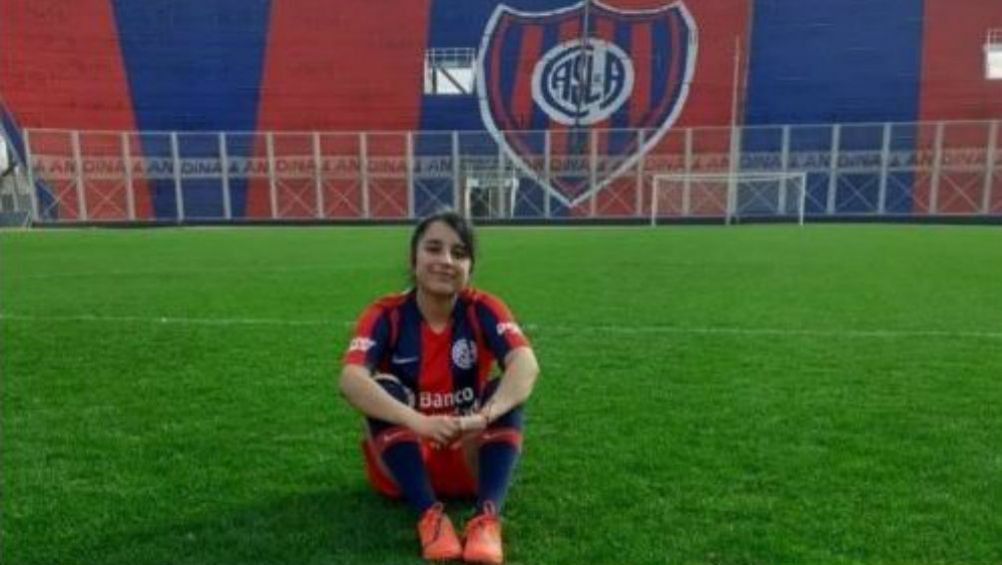 Rocío Vázquez, jugadora de San Lorenzo