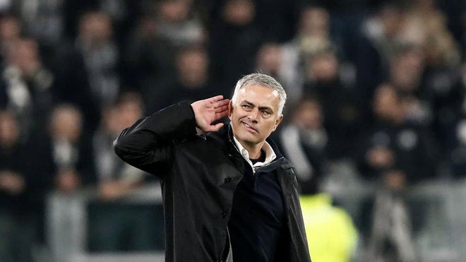 Mourinho en partido