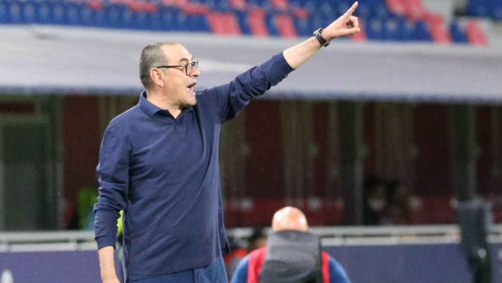 Maurizio Sarri, entrenador de la Juventus de Turín