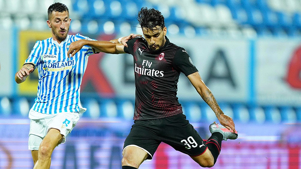 Paqueta prepara un disparo ante el SPAL