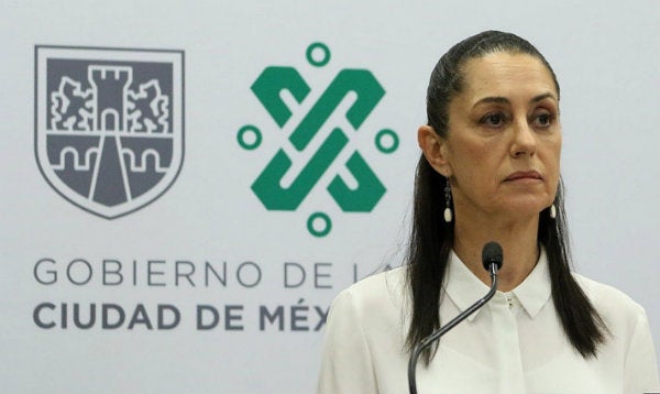 La jefa de Gobierno de la Ciudad de México, Claudia Sheinbaum