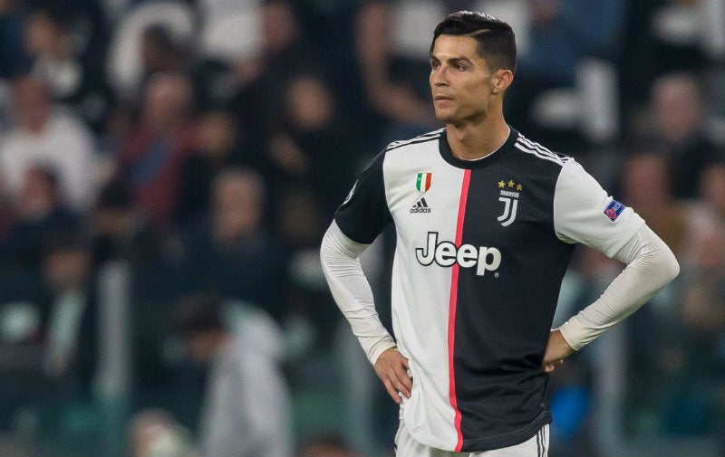 Cristiano Ronaldo en partido con Juventus