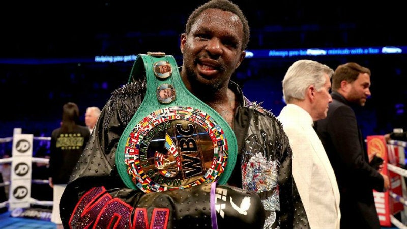 Dillian Whyte como ganador