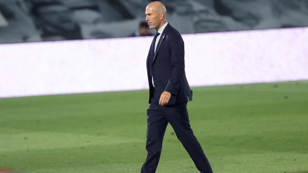 Zinedine Zidane, técnico del Real Madrid