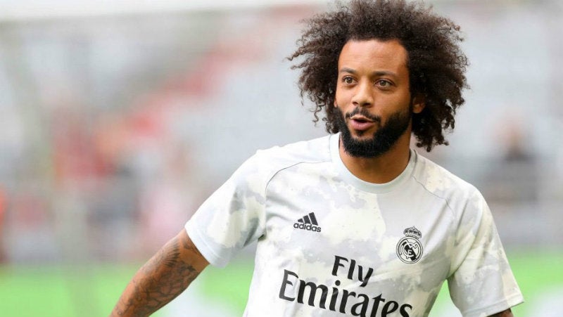 Marcelo en partido de La Liga