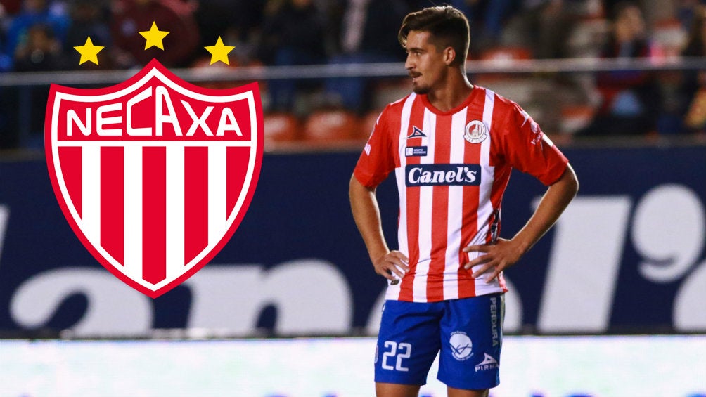 Ian González en acción con Atlético San Luis