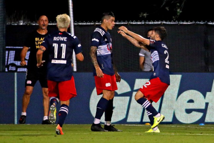 Gustavo Bou abrió el marcador en el juego ante el Montreal Impact