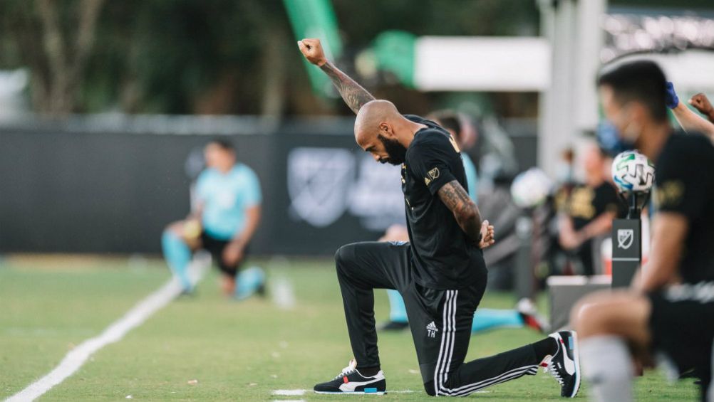 Thierry Henry en el regreso del Impact de Montreal a la actividad de MLS