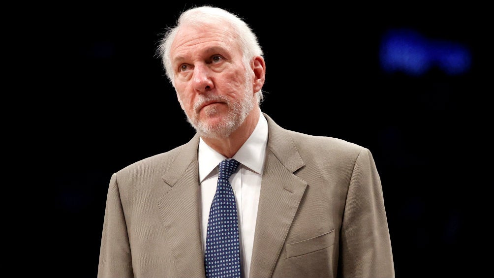 NBA: Gregg Popovich, entrenador de San Antonio