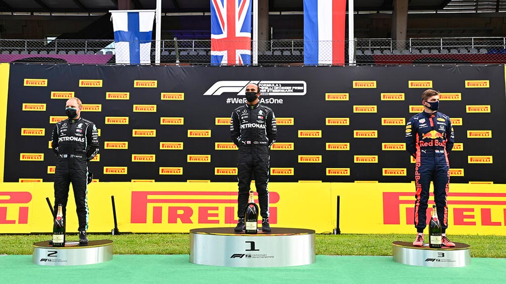 F1: Lewis Hamilton ganó el Gran Premio de Estiria