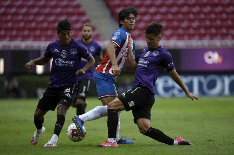 Nicolás Díaz en partido