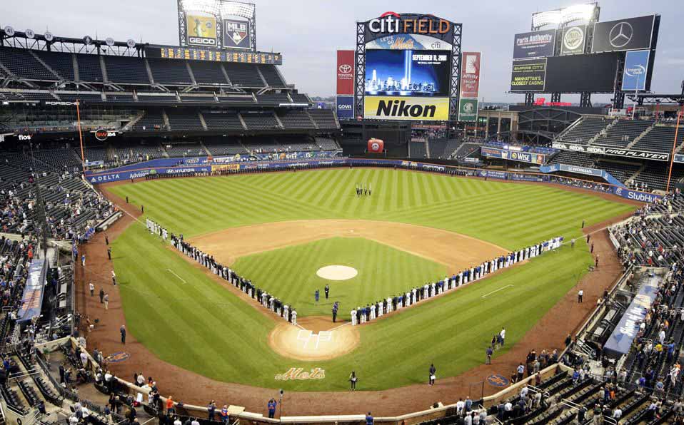 Panoramica del estadio de los Mets