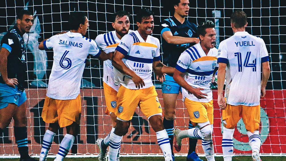 Oswaldo Alanís: Anotó gol en remontada del Earthquakes sobre Vancuver