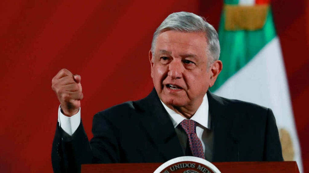 AMLO en conferencia de prensa