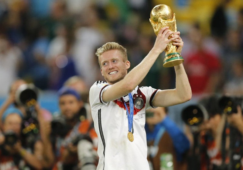 André Schürrle levanta la Copa del Mundo en Brasil 2014 