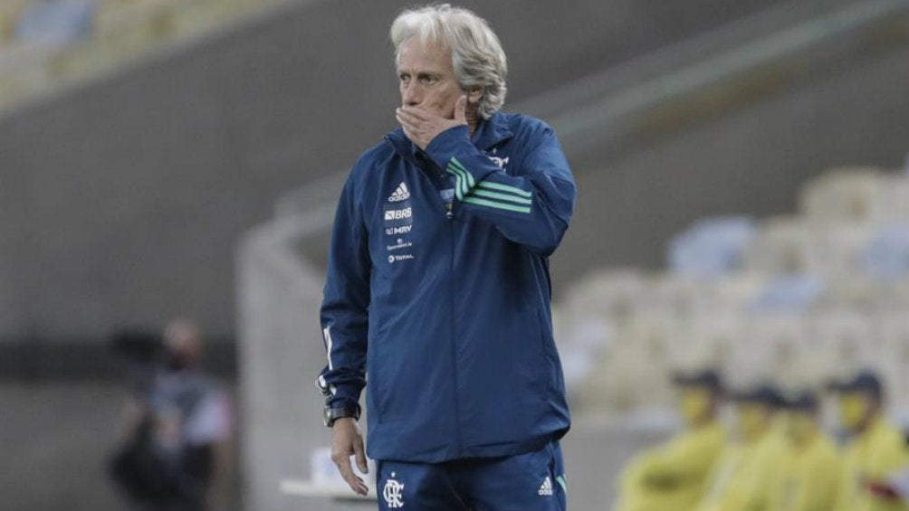 Jorge Jesus en un partido