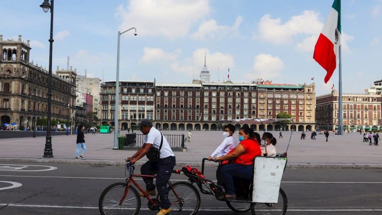 Zócalo de la Ciudad de México tras reapertura 