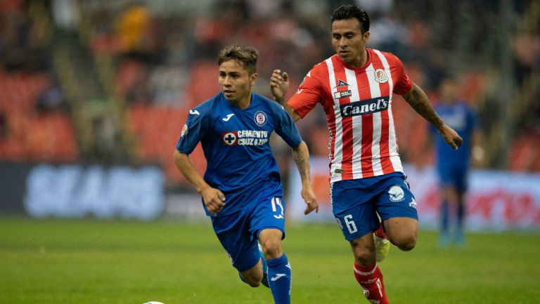 Misael Domínguez y Noe Maya en el Estadio Azteca