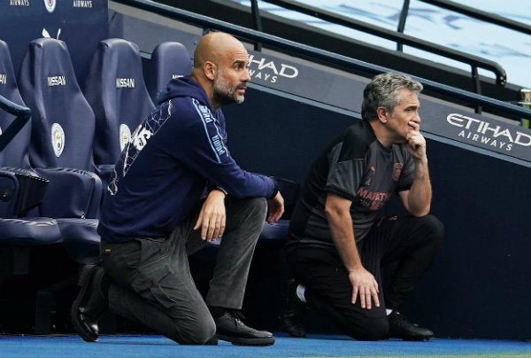 Pep Guardiola, estratega del Manchester City