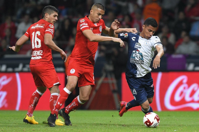 Tobio en partido contra Pachuca