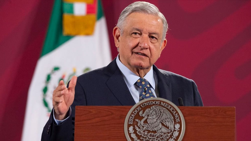 López  Obrador en conferencia en Palacio Nacional 