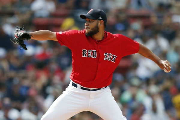 Eduardo Rodríguez, de los Red Sox