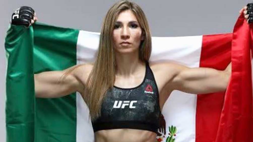 Irene Aldana, previo a un combate