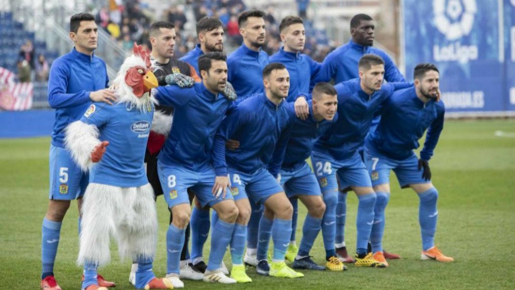 Fuenlabrada previo a un partido