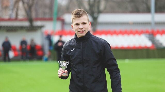 Ivan Zaborowski en un entrenamiento