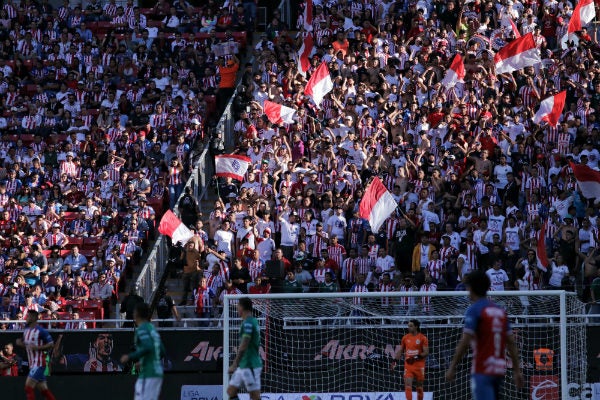 Fanáticos del Rebaño durante un partido