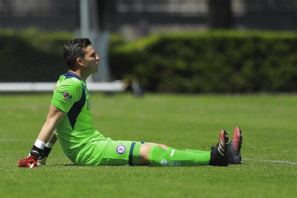 Sebastián Jurado, portero de Cruz Azul