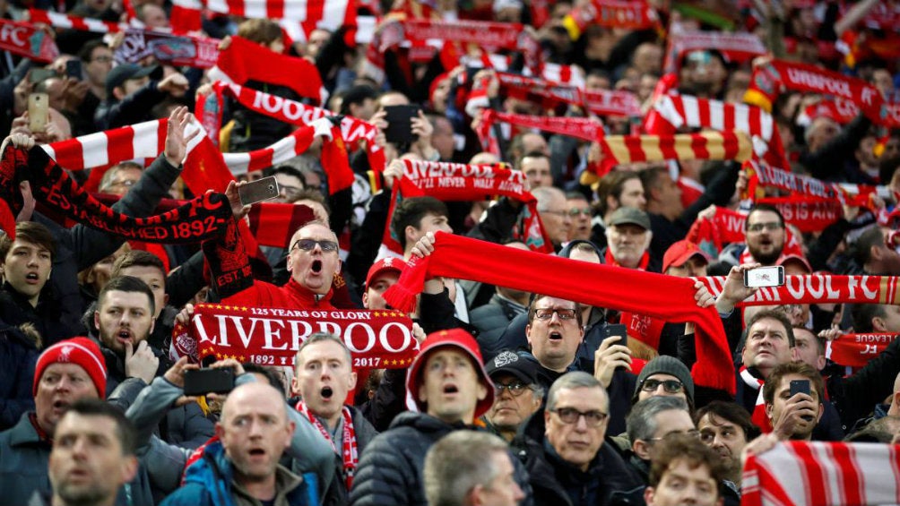 Afición de Liverpool