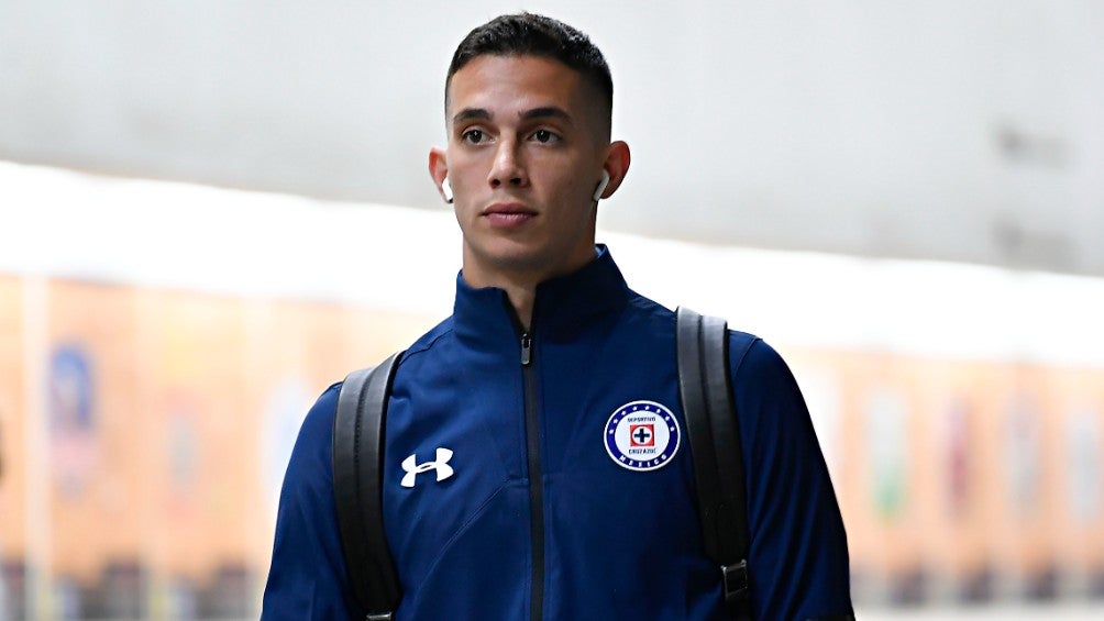 Iván Marcone previo a un partido con Cruz Azul