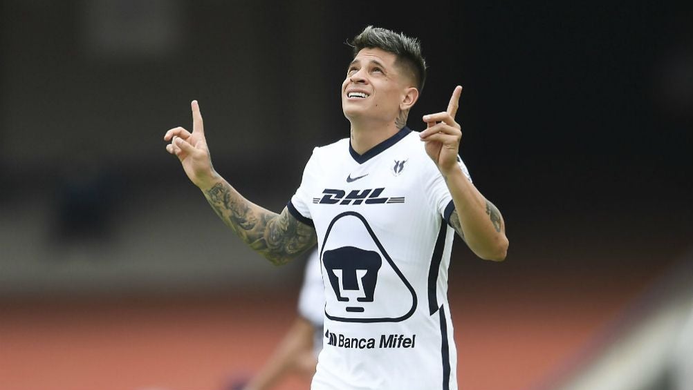 Pumas: Iturbe volvió a jugar un partido con los felinos