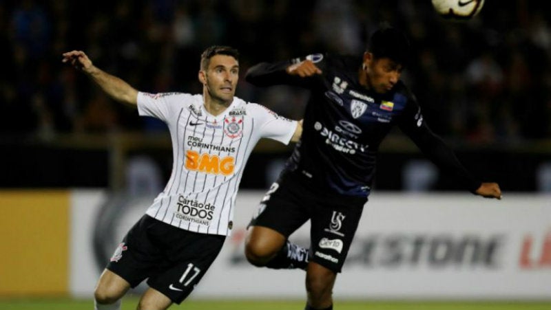 Boselli en juego de Corinthians de Copa Libertadores