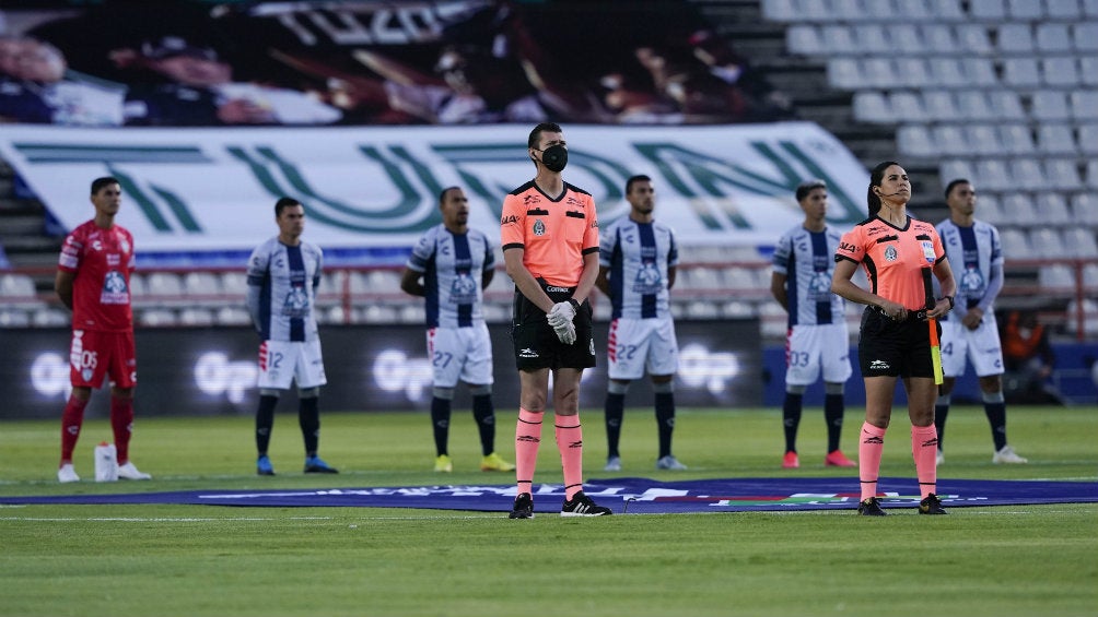 Homenaje en Pachuca