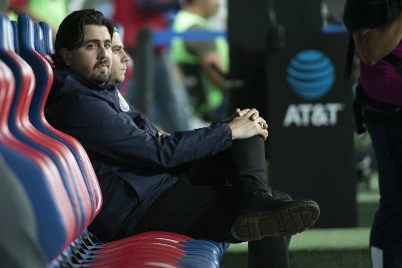 Amaury Vergara en un partido