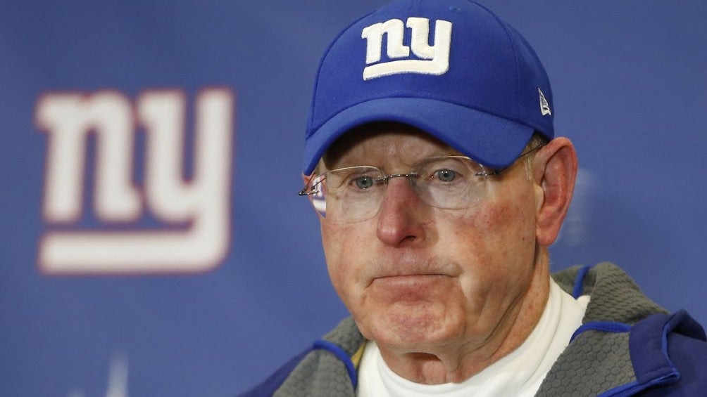 Tom Coughlin sufrió un accidente en bicicleta