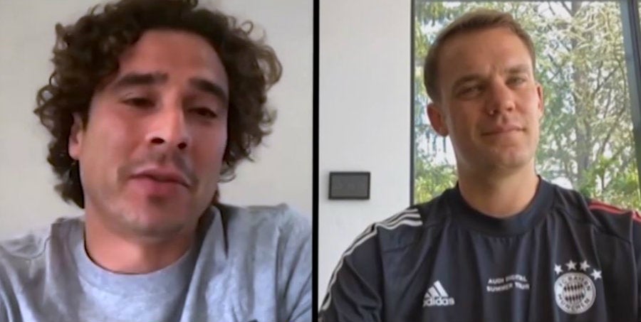 Memo Ochoa y Manuel Neuer compartieron en entrevista