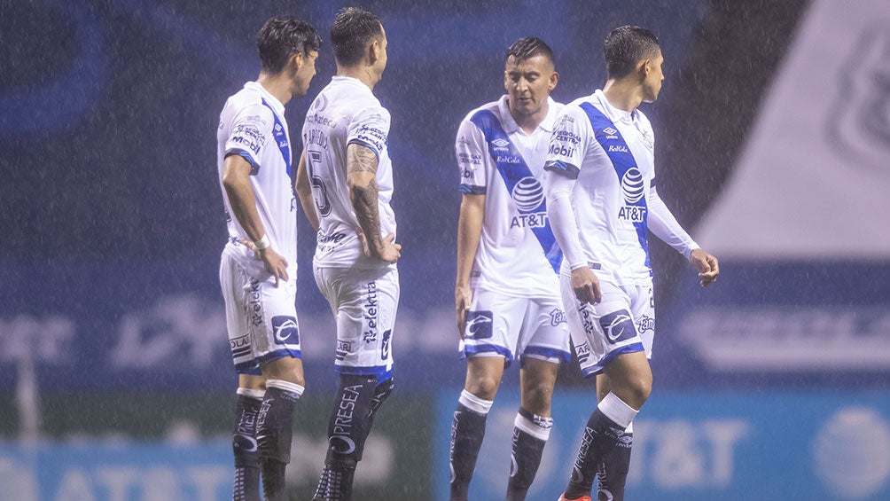 Jugadores de Puebla se lamentan por el empate