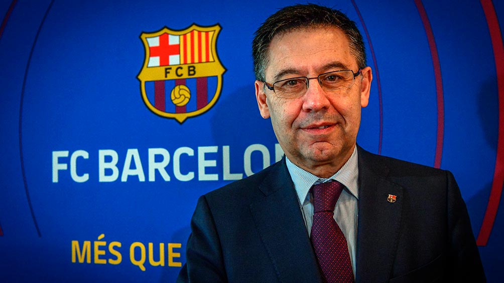 Barcelona: Bartomeu admitió que no deja presidencia culé "por responsabilidad"