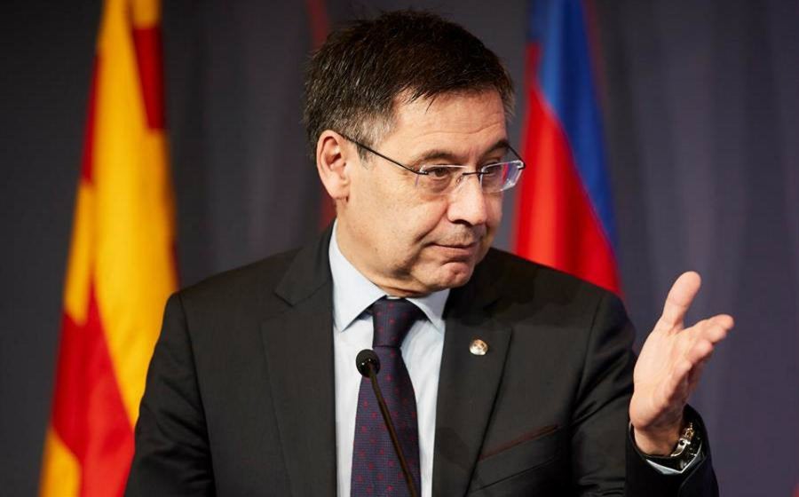 Josep María Bartomeu en conferencia