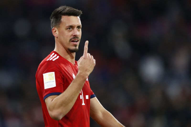 Sandro Wagner con el Bayern Munich