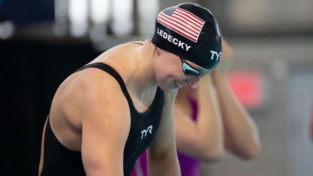 Katie Ledecky hizo el #GotMilkChallenge