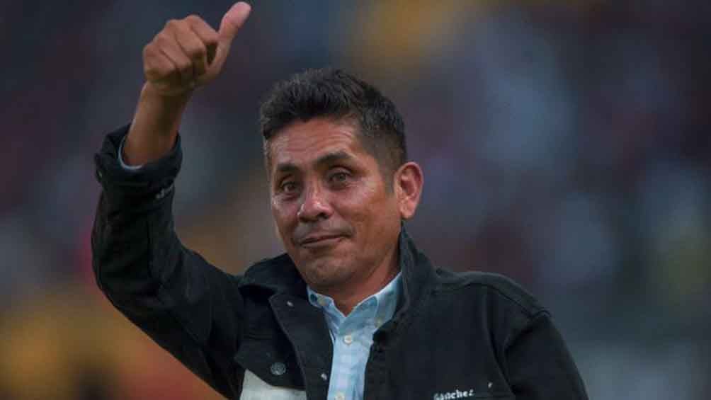 Jorge Campos durante el partido de despedida de Rafa Márquez