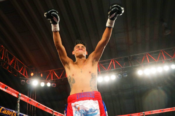 Vaquero Navarrete al final de un combate