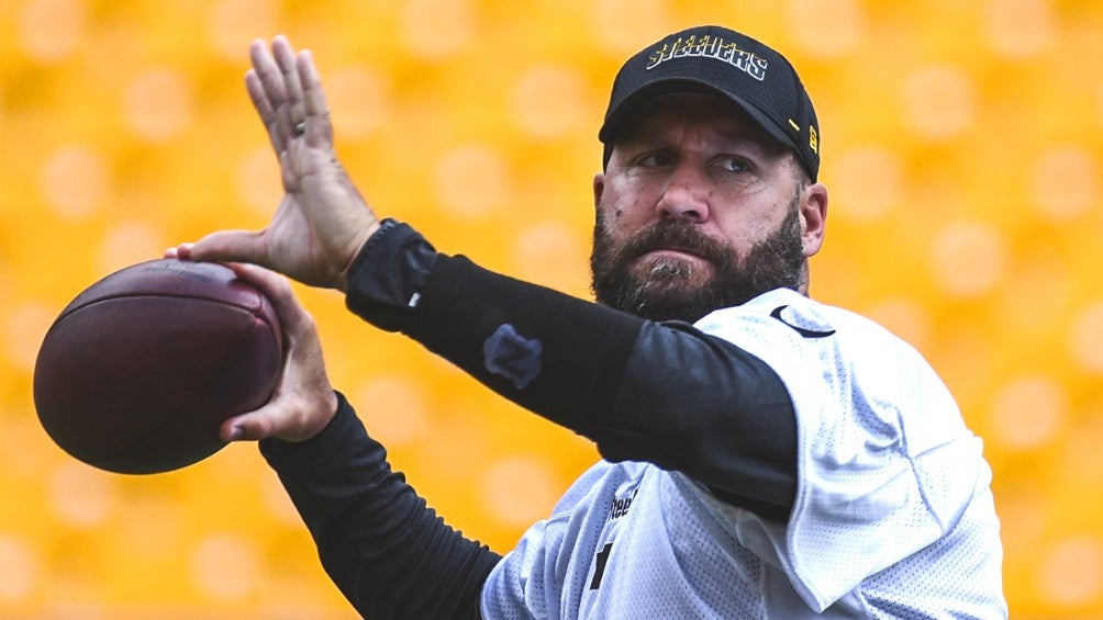 Roethlisberger en su regreso a los entrenamientos