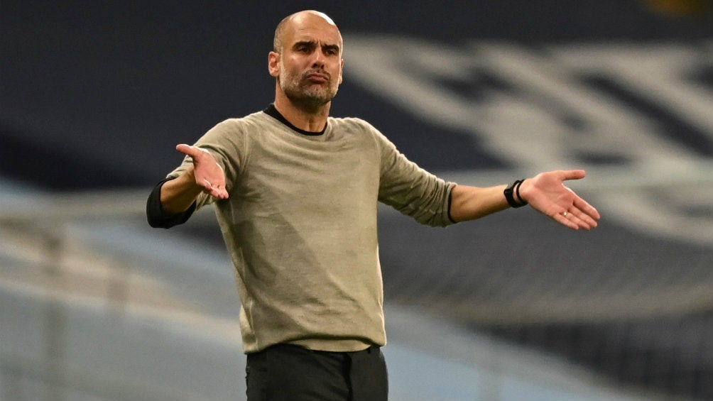 Pep Guardiola, estratega del Manchester City