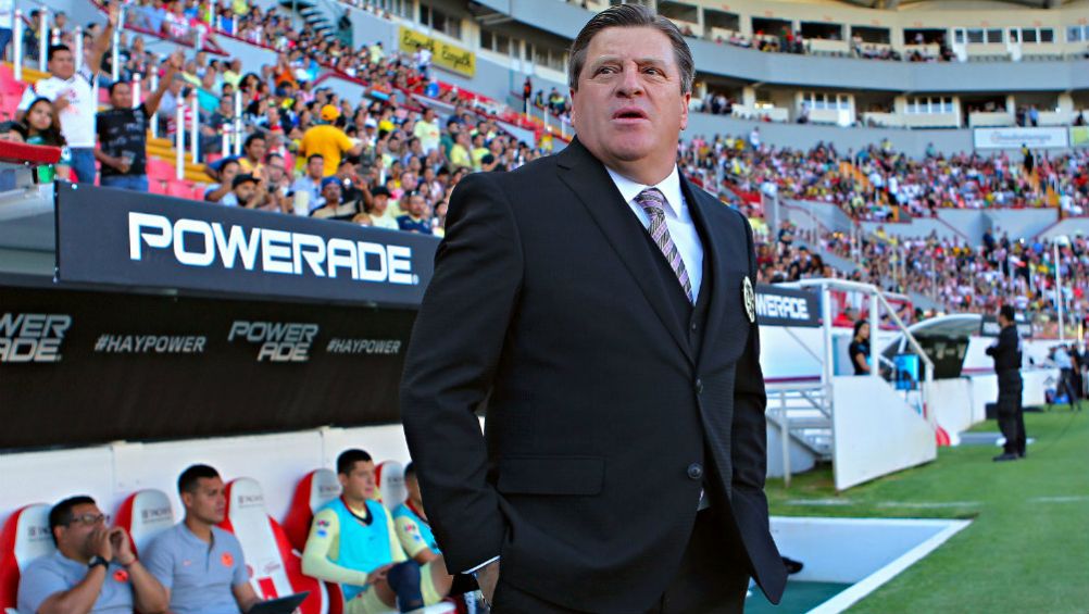 Miguel Herrera, técnico del América