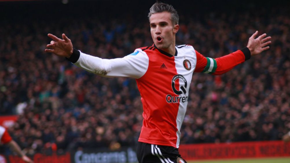 Robin van Persie como jugador del Feyenoord